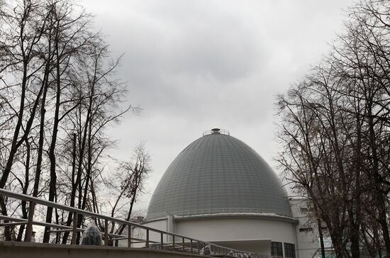 Preparations for opening Moscow Planetarium
