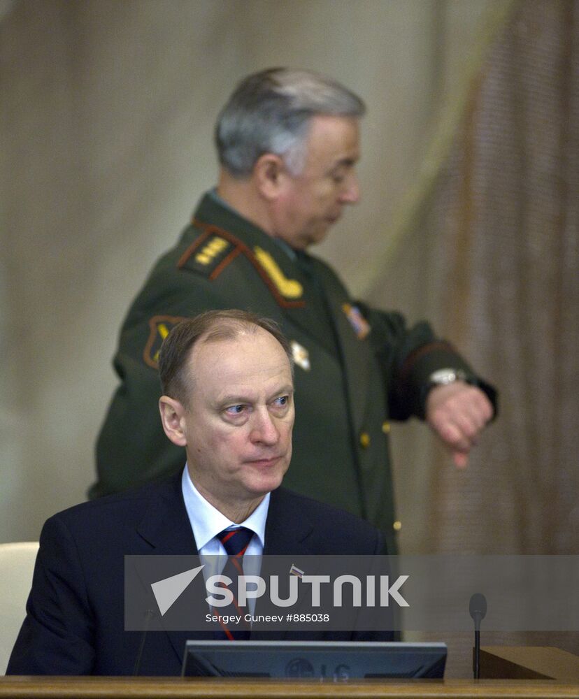 Nikolai Patrushev and Nikolai Makarov