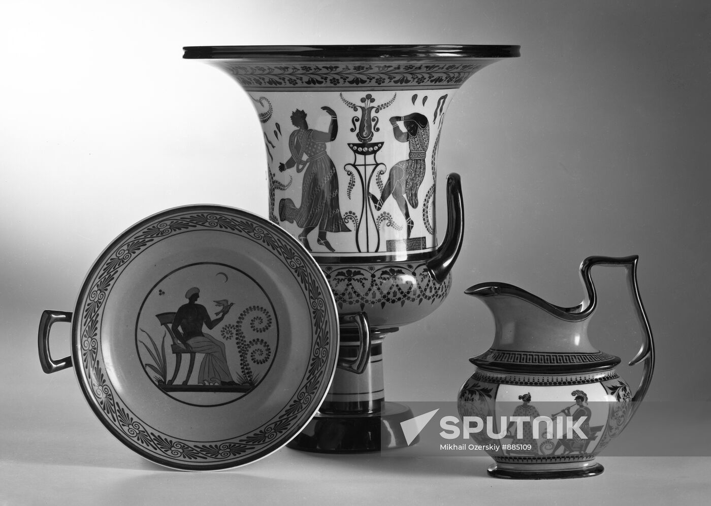 Service with Greek motifs
