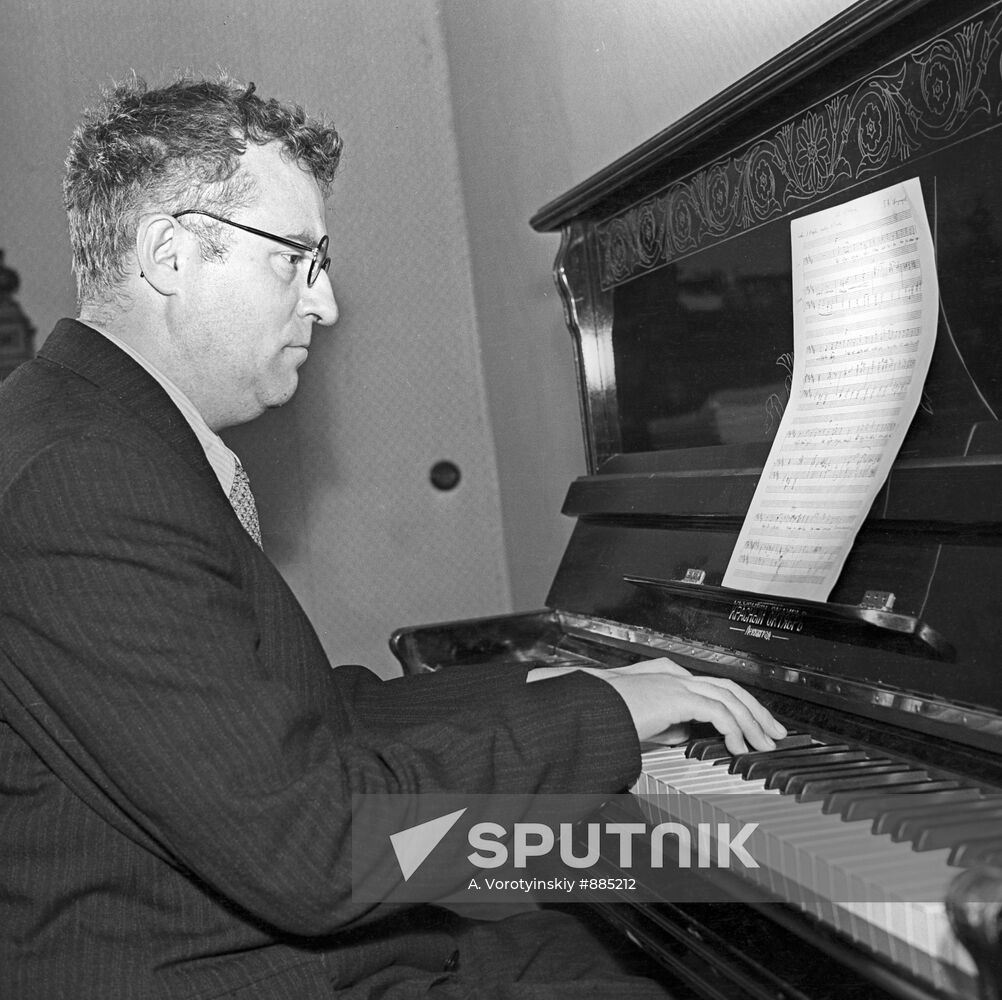 Composer Georgy Sviridov