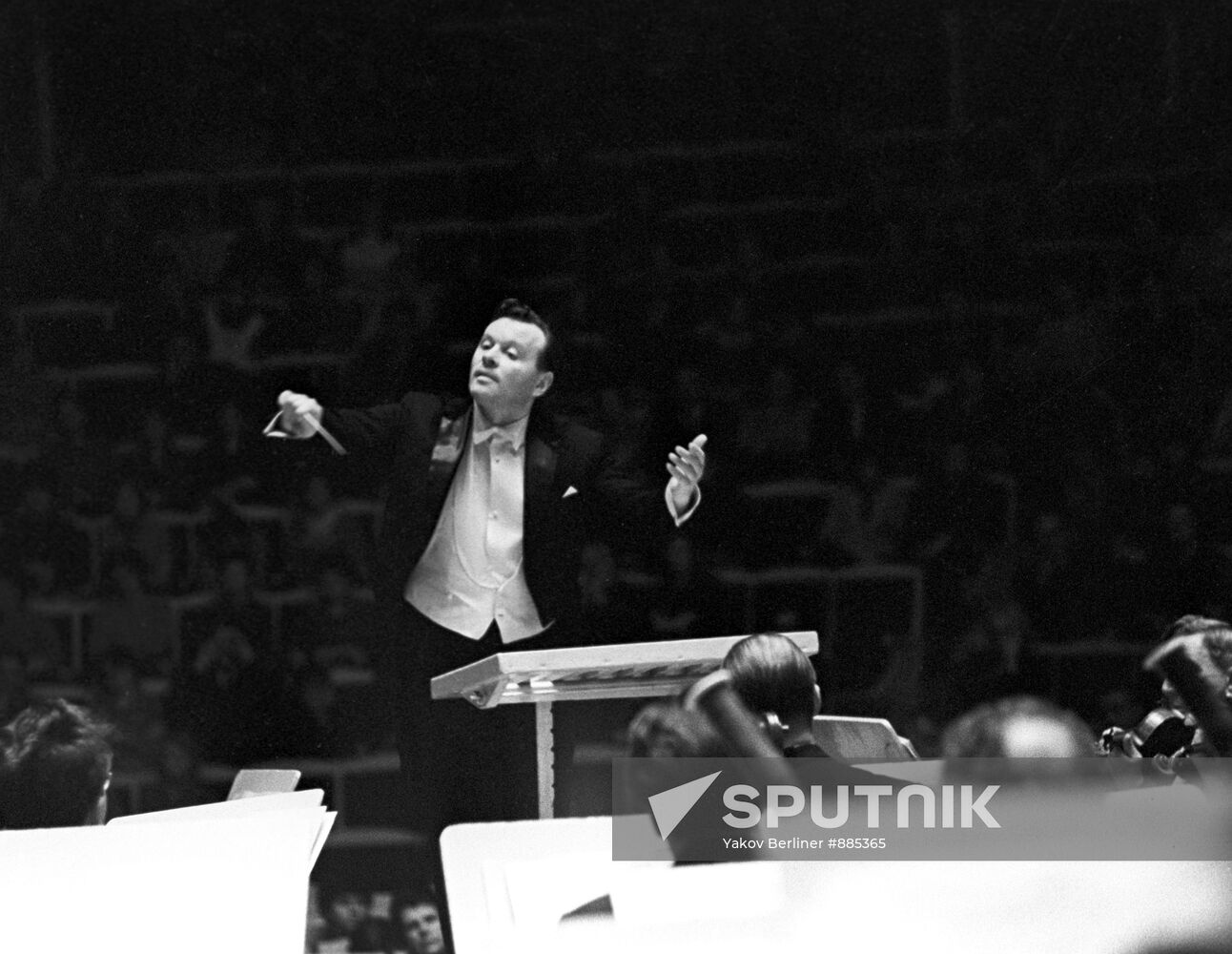 Conductor Yevgeny Svetlanov