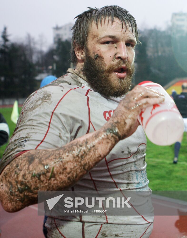 Rugby. European Nations Cup. Match Russia - Georgia