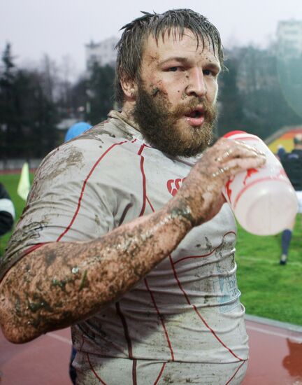 Rugby. European Nations Cup. Match Russia - Georgia