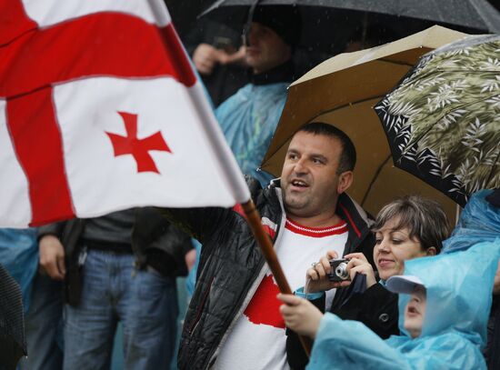 Rugby. European Nations Cup. Match Russia - Georgia