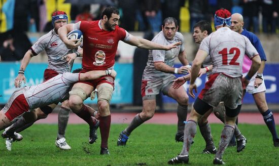 Rugby. European Nations Cup. Match Russia - Georgia