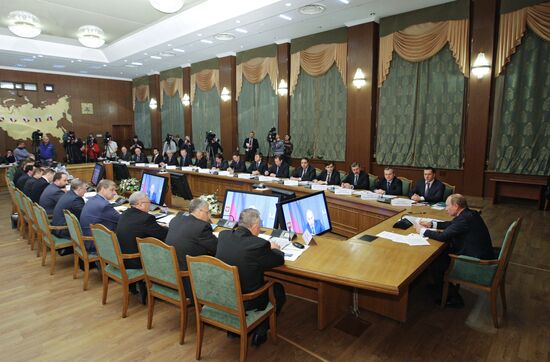 Working visit of Vladimir Putin to Yuzhno-Sakhalinsk