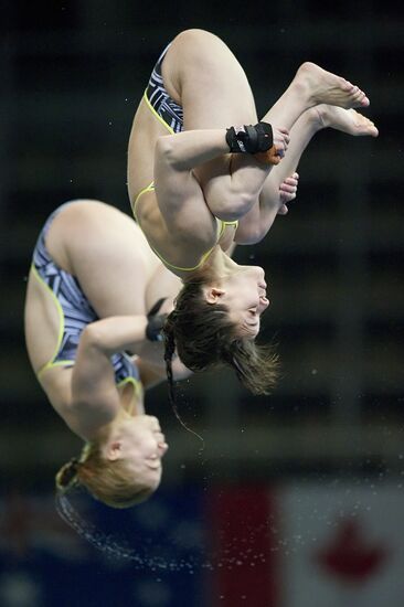 Meaghan Benfeito and Roseline Filion