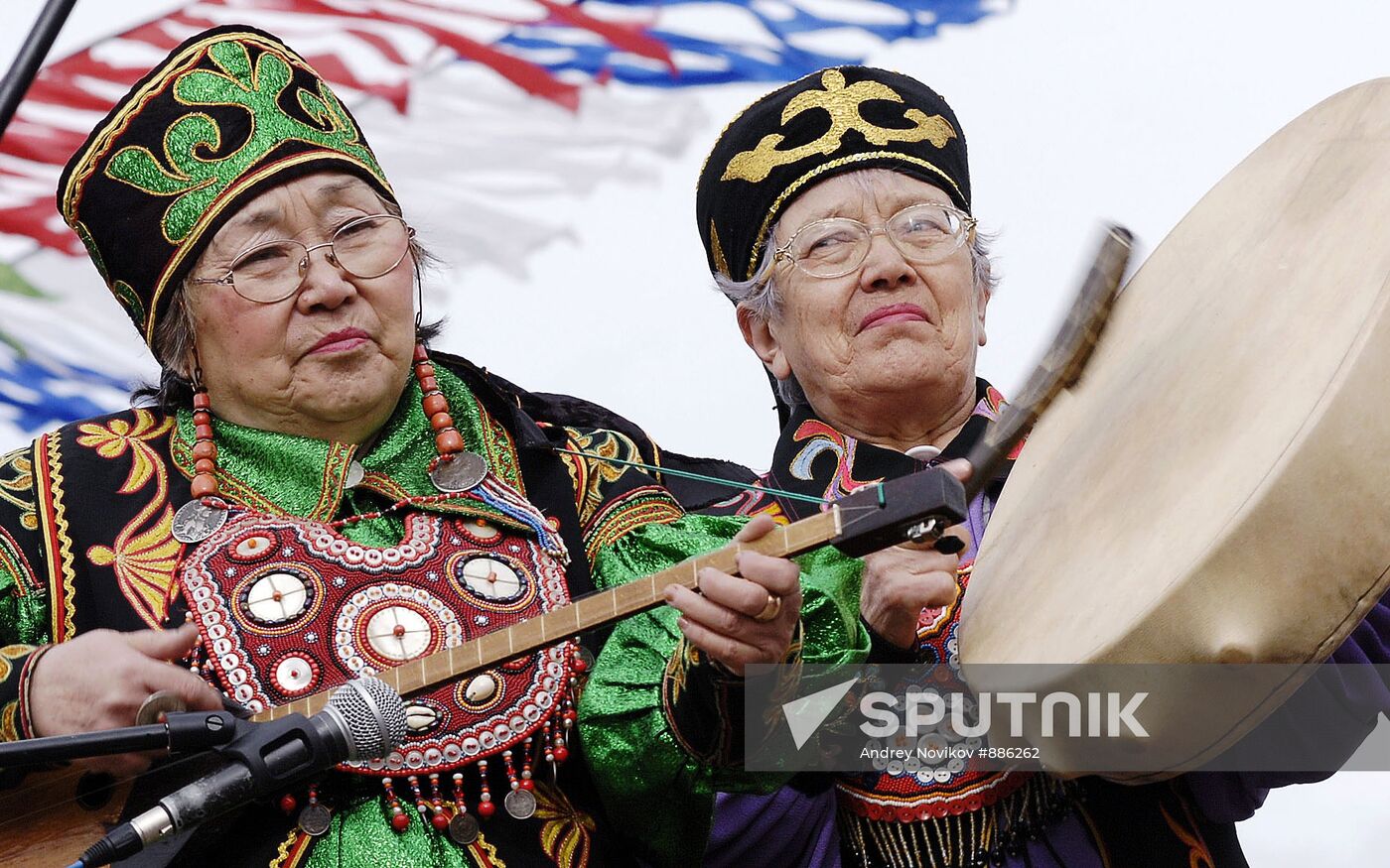 Khakas ceremonial festival Chyl Pazy, Abakan