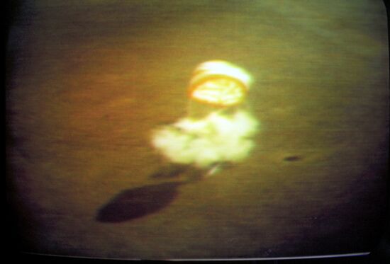 Test flight of Soyuz and Apollo spacecraft
