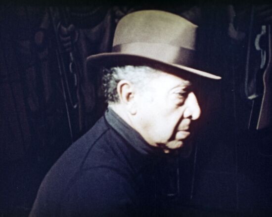 Mexican artist José David Alfaro Siqueiros