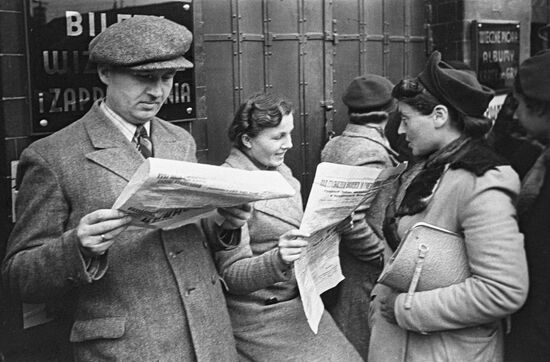 First Soviet newspapers