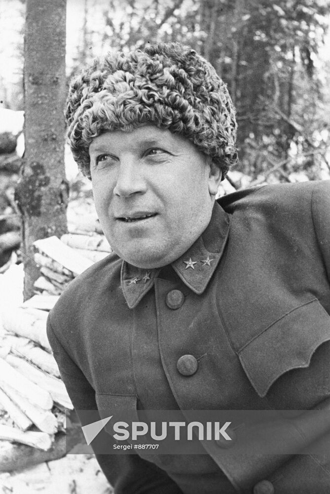 Vasiliy Revyakin, commander of 1st Motor Rifle Division