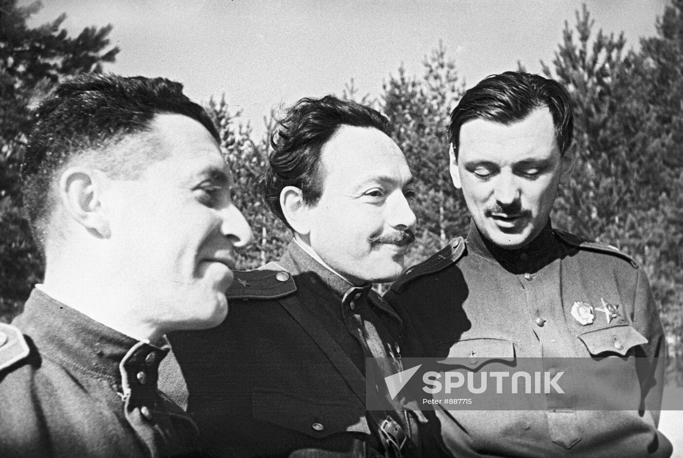 Boris Shchapov, Alexander Isbakh, Sergei Mikhalkov