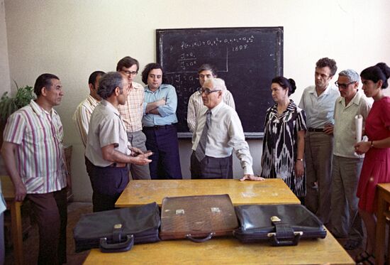 Mathematics seminar at Tashkent University