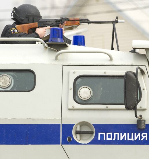 OMON specialized tactical training