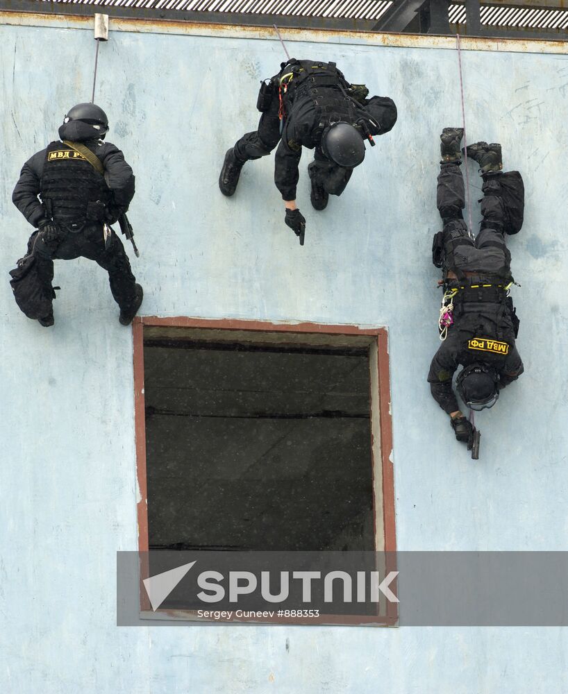 OMON specialized tactical training