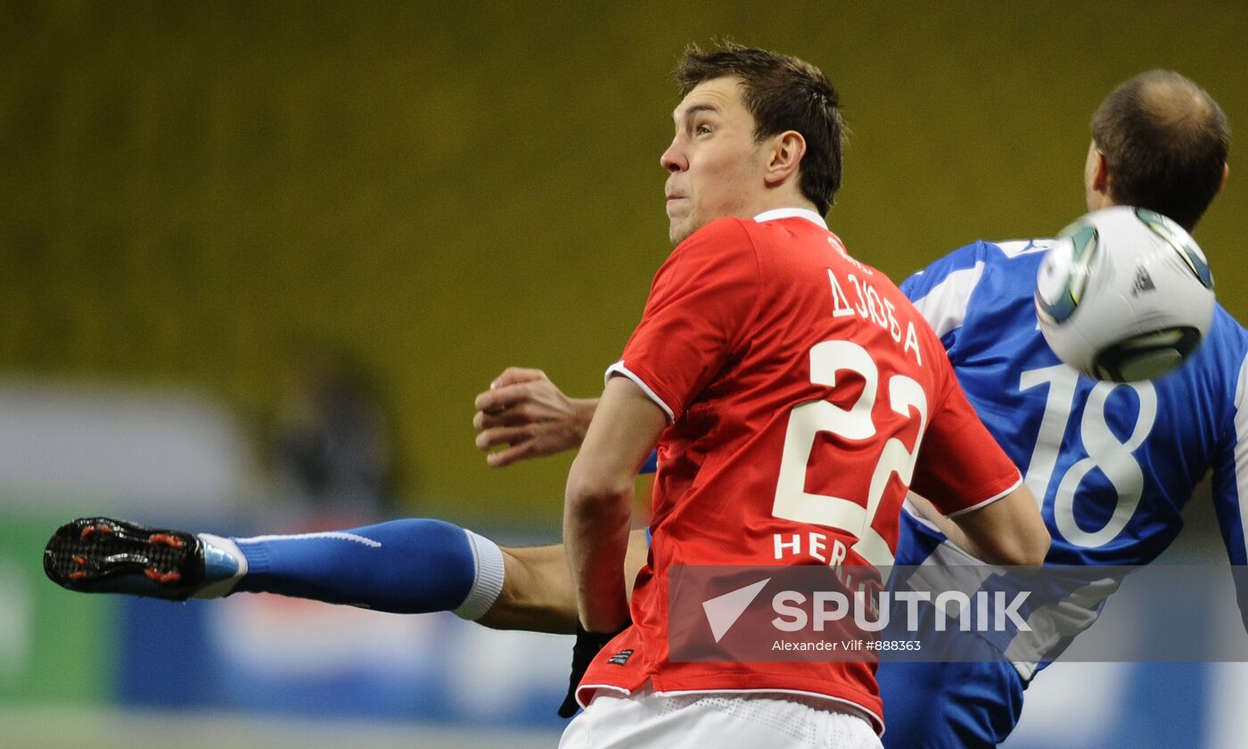 Football. RFPL match "Spartak"(Moscow) - Volga