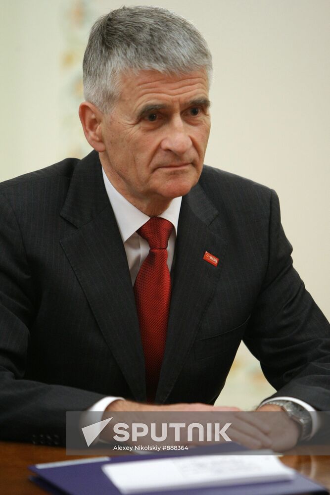 Chairman of BASF group Jurgen Hambrecht