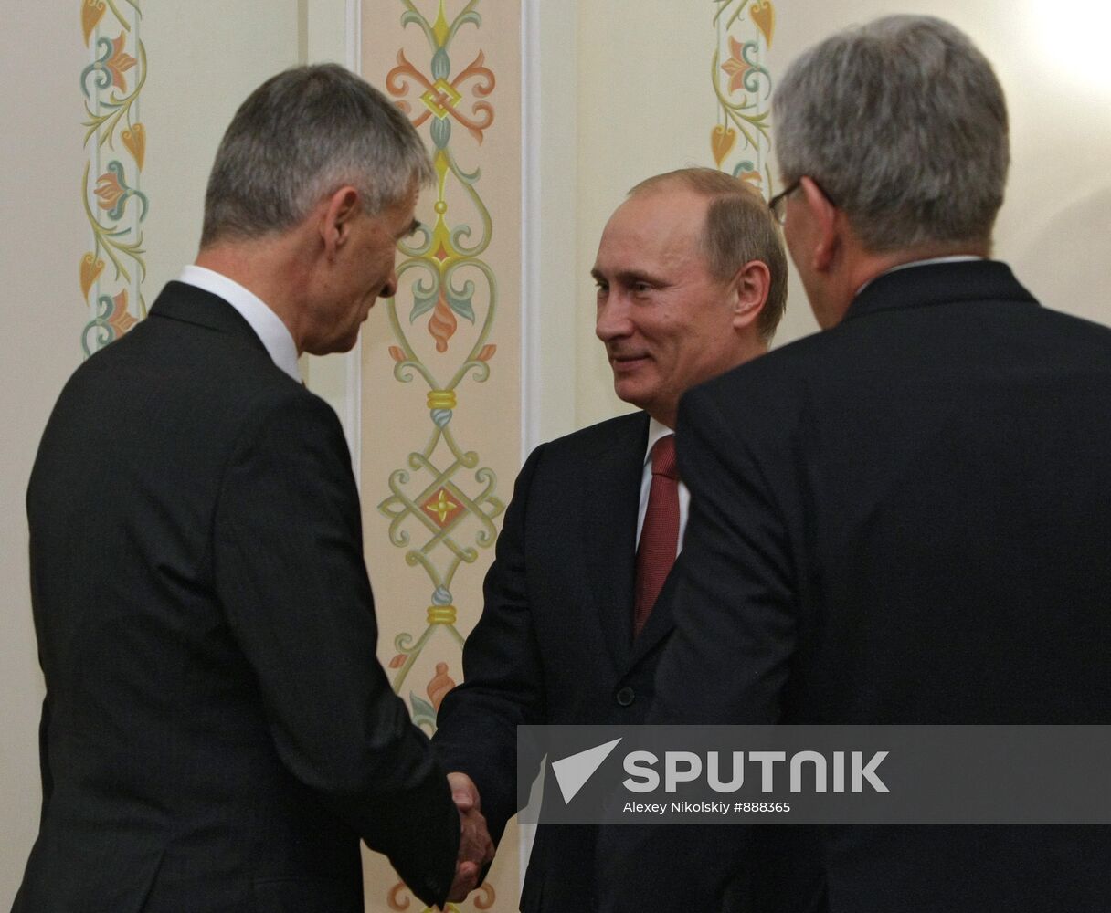Vladimir Putin meets with BASF group leadership