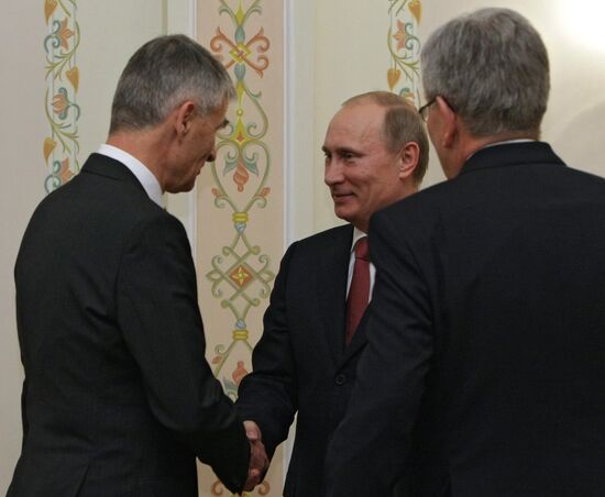 Vladimir Putin meets with BASF group leadership