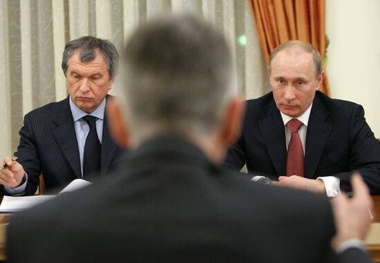 Vladimir Putin meets with BASF group leadership