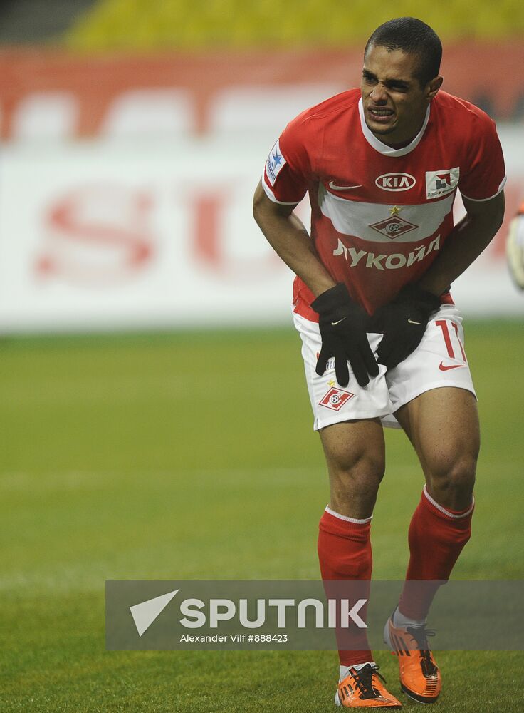 Football. RFPL match "Spartak"(Moscow) - Volga