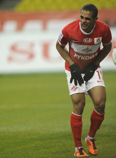 Football. RFPL match "Spartak"(Moscow) - Volga