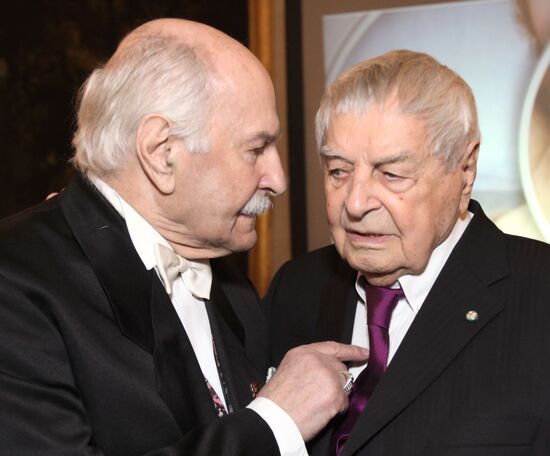 Yury Lyubimov and Vladimir Zeldin