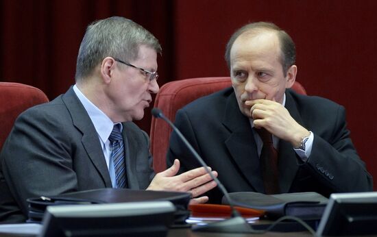 Yury Chaika and Alexander Bortnikov
