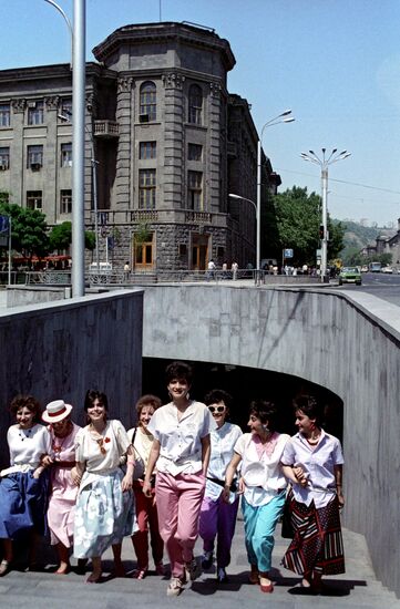 Abovyana Street in Yerevan