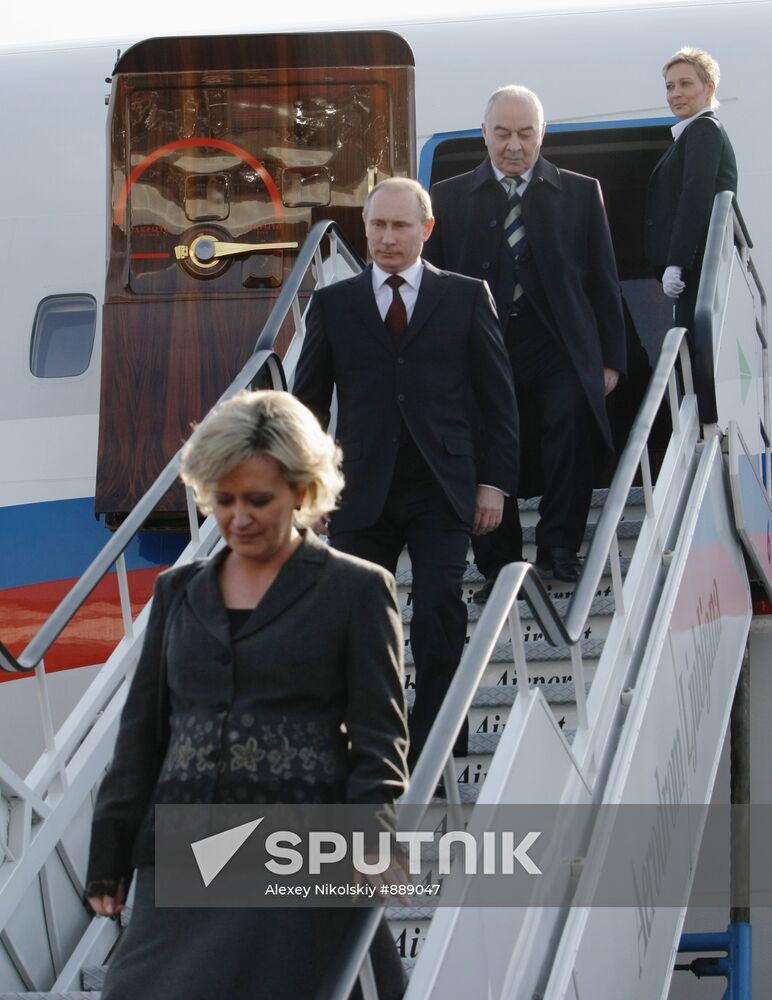Vladimir Putin visits Slovenia