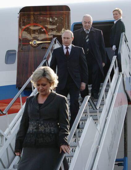 Vladimir Putin visits Slovenia