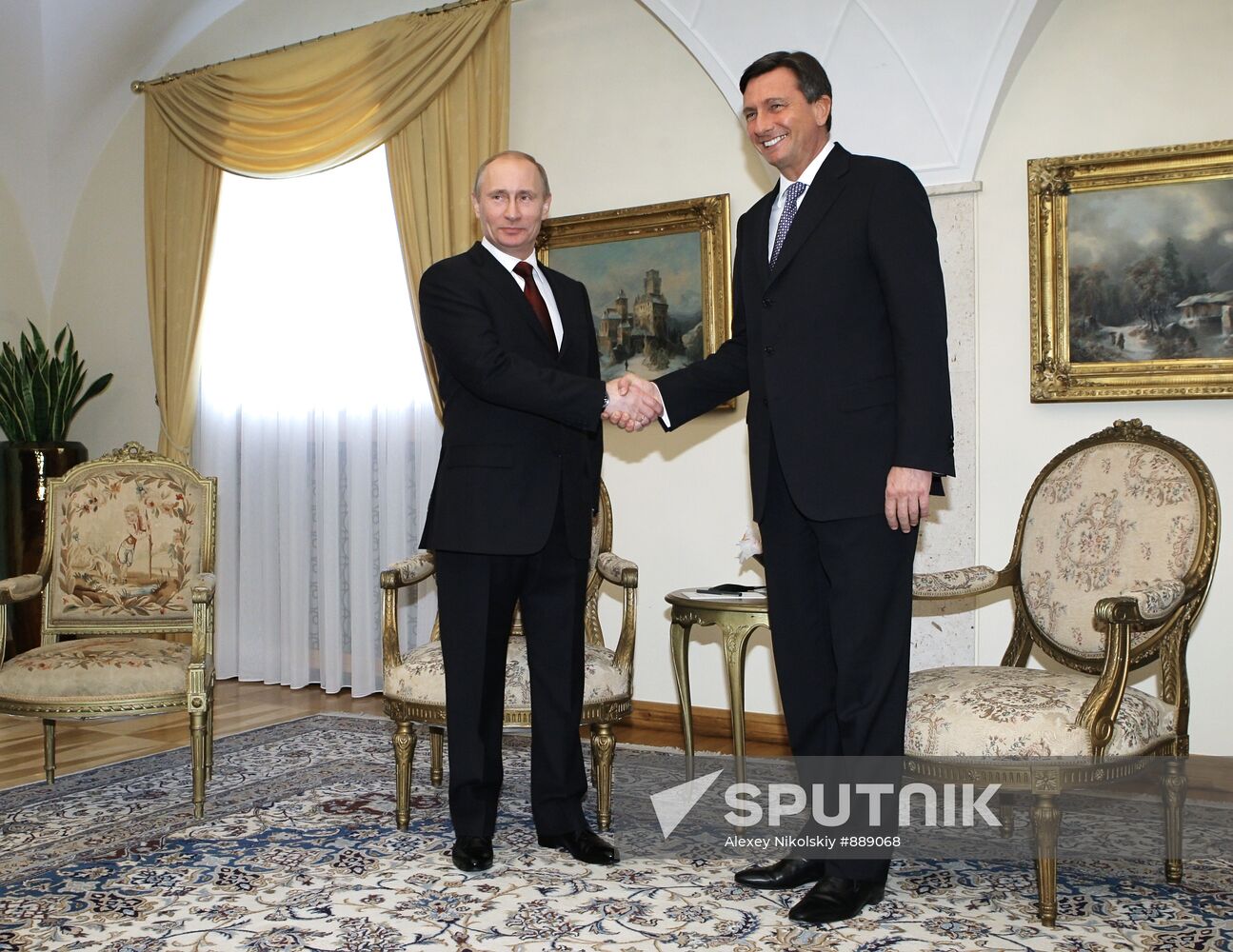 Prime Minister Vladimir Putin visits Slovenia