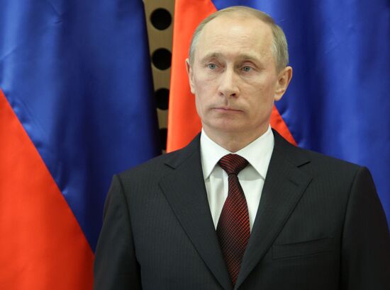 Vladimir Putin visits Slovenia