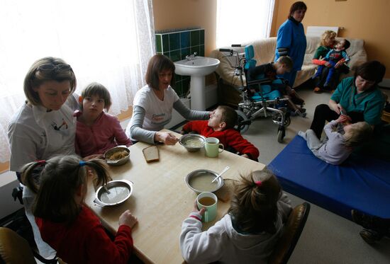 Vesnovsky orphanage for disabled children