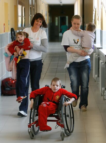 Vesnovsky orphanage for disabled children