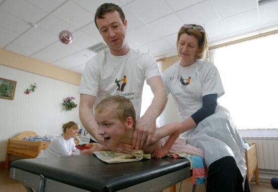 Vesnovsky orphanage for disabled children