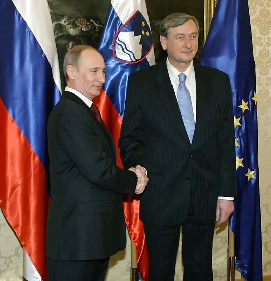 Prime Minister Vladimir Putin visits Slovenia