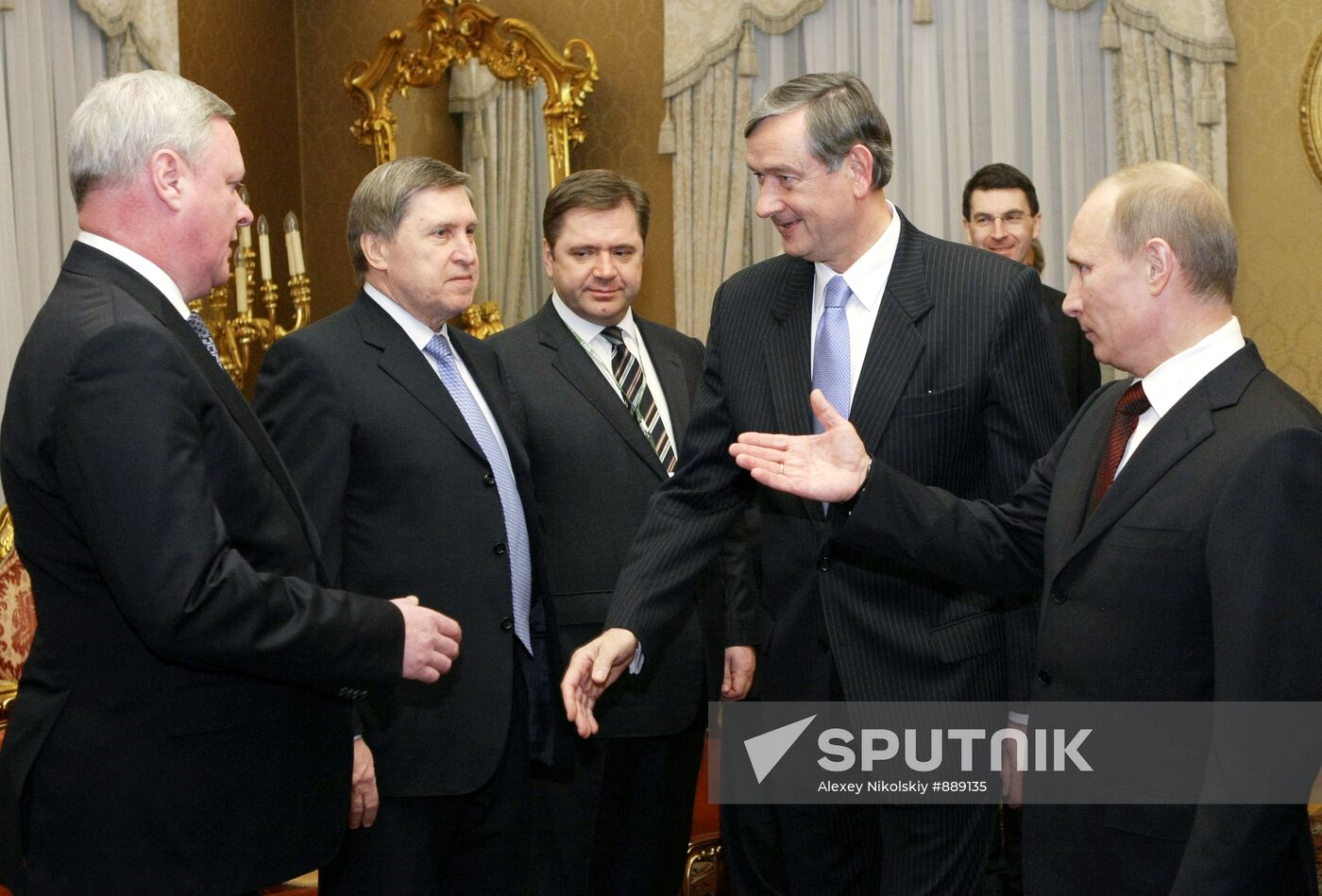 Vladimir Putin visits Slovenia