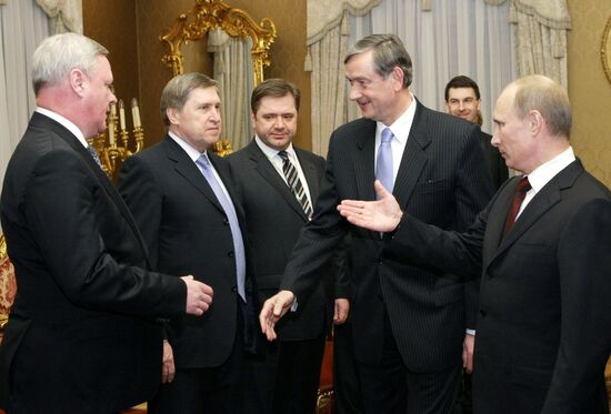 Vladimir Putin visits Slovenia