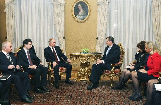 Vladimir Putin visits Slovenia