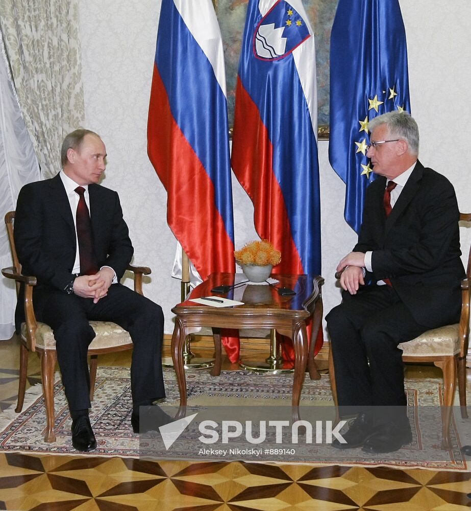 Vladimir Putin's working visit to Slovenia