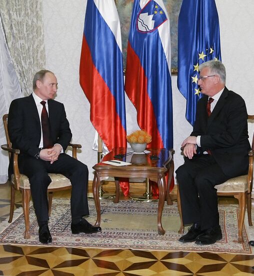Vladimir Putin's working visit to Slovenia