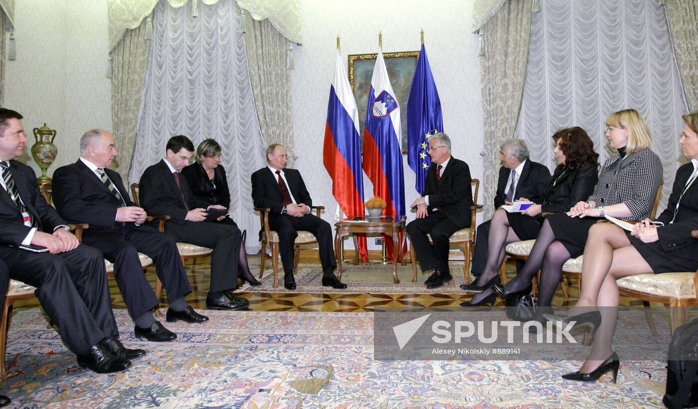 Vladimir Putin's working visit to Slovenia
