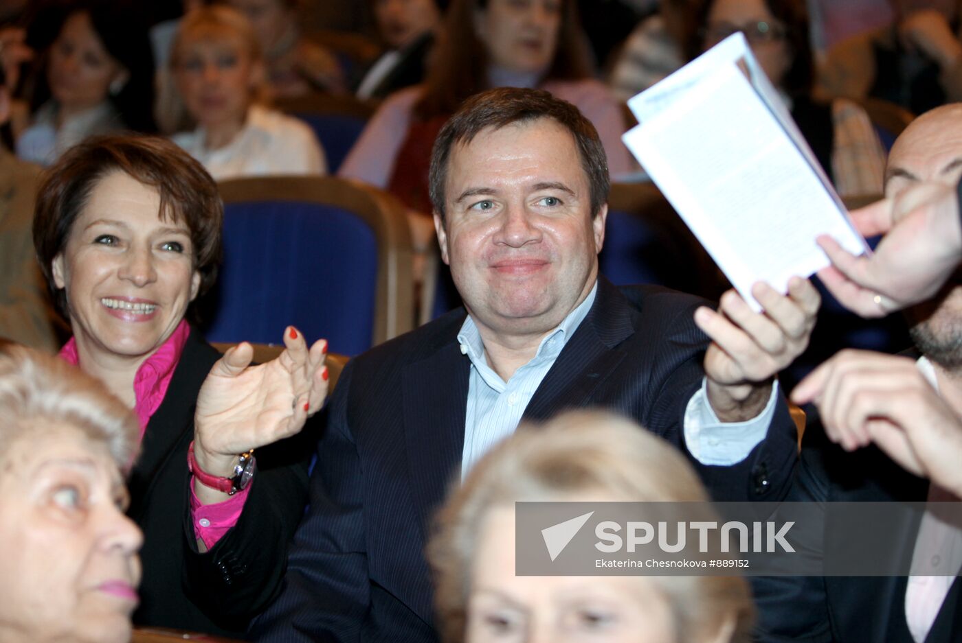 Tatyana Yumasheva and her husband, Valentin Yumashev