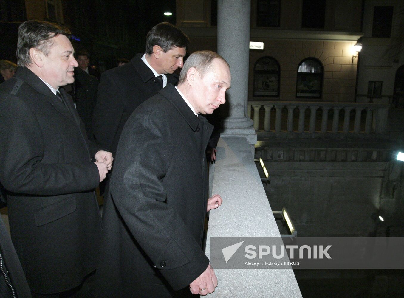 Vladimir Putin visits Slovenia