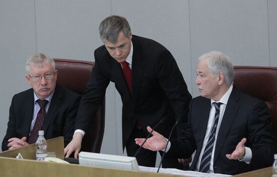Oleg Morozov, Valery Gartung, Boris Gryzlov