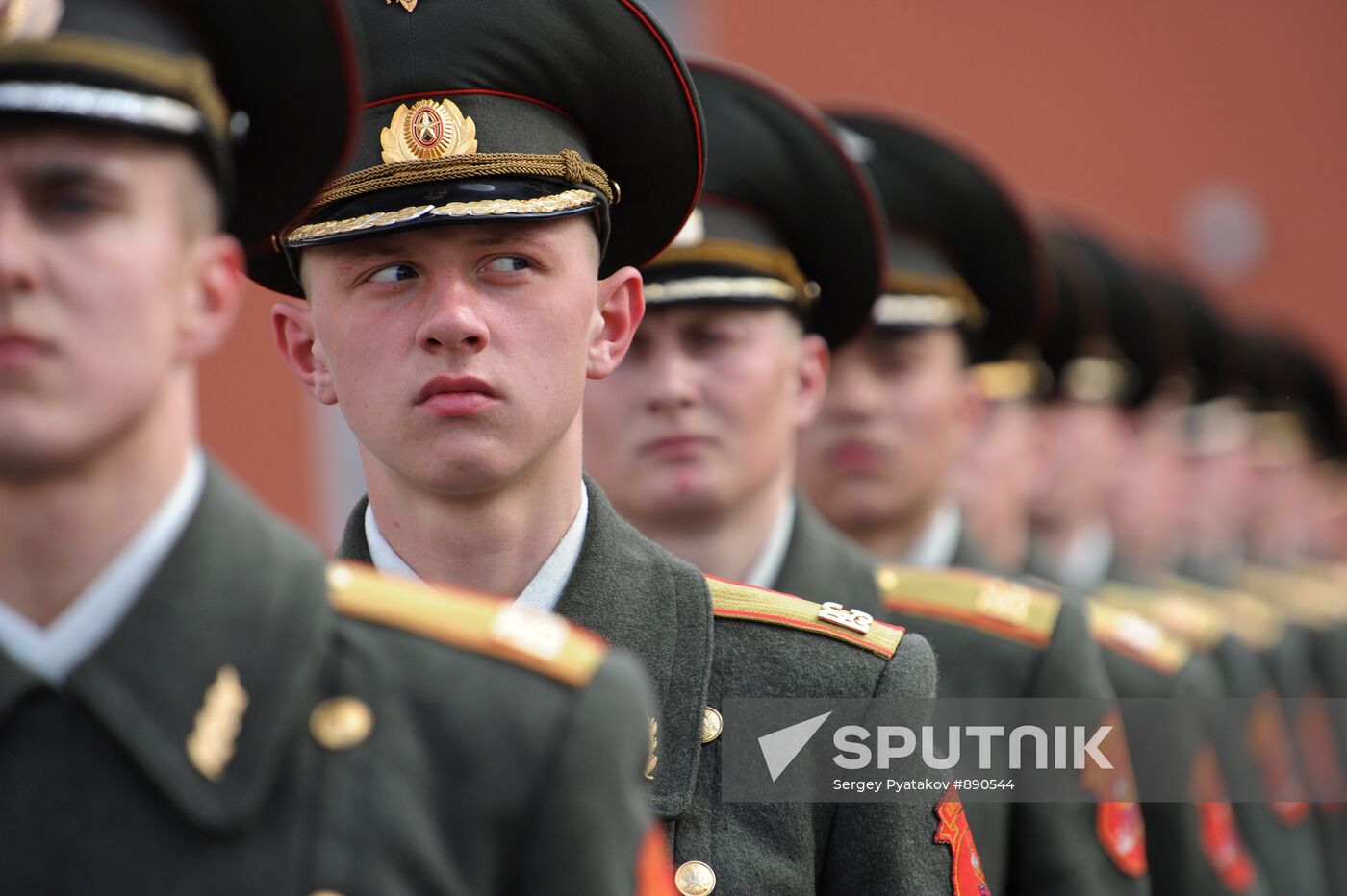 154 Detached Commandant Regiment prepares for Victory Parade