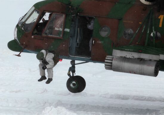 Anti-terrorist drills of Russia's Interior Force