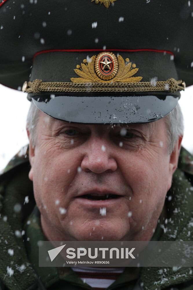 Anti-terrorist drills of Russia's Interior Force